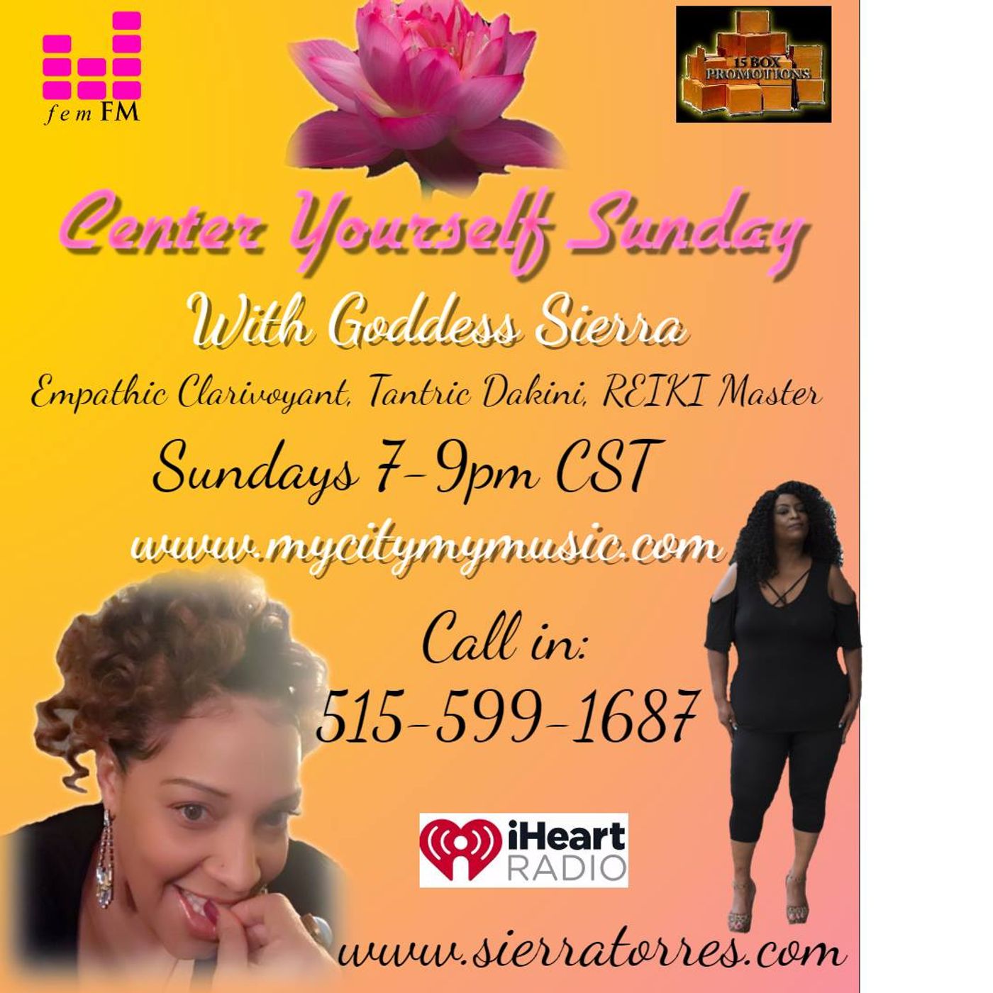 Center Yourself Sunday w/Goddess Sierra & Nick@Nyght episode artwork