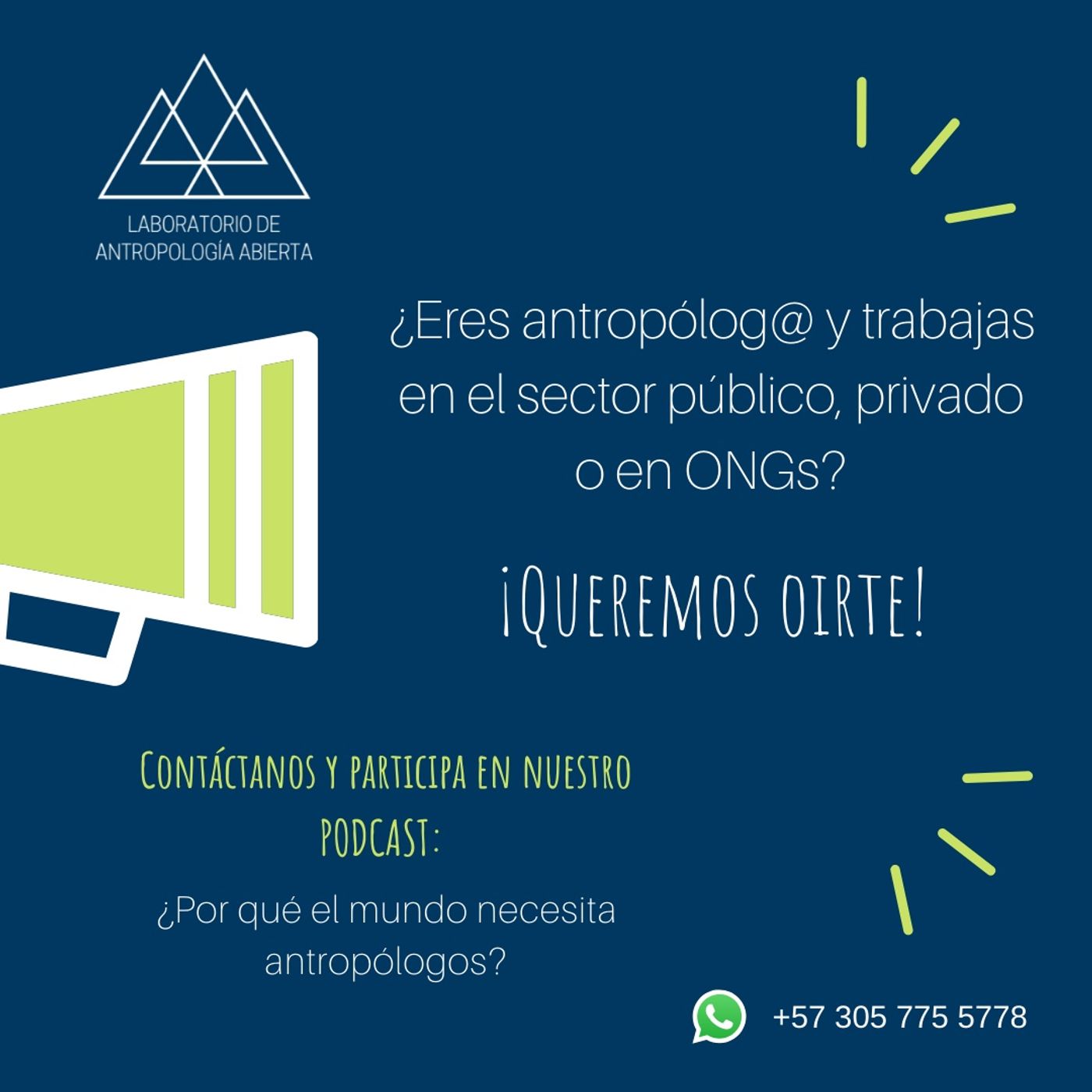 ¿Por qué el mundo necesita antropólogos?