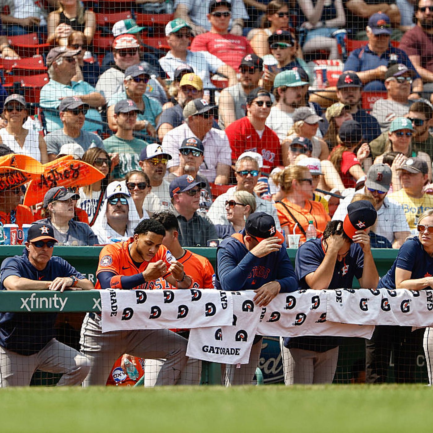 Astros Get Swept vs Red Socks Sitting 62-50, Astros vs Miami Tonight, NCAA Coaches Poll Talk