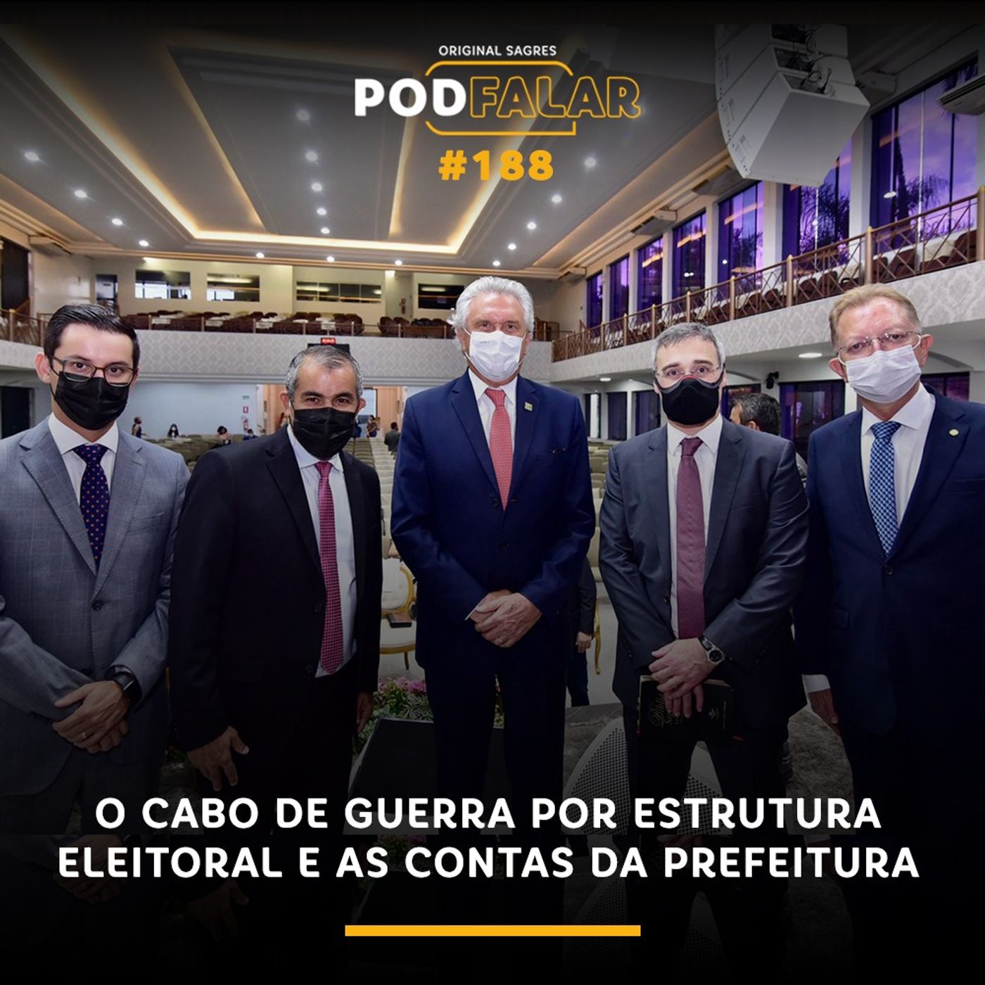 PodFalar #188 | O cabo de guerra por estrutura eleitoral e as contas da prefeitura episode artwork
