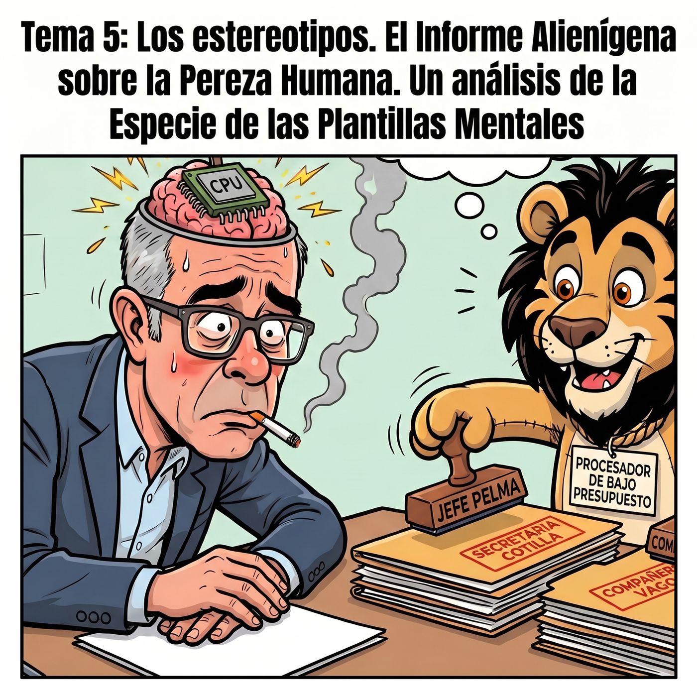 El Informe Alienígena sobre la Pereza Humana. Tema 5 Psicología social: Los estereotipos episode artwork