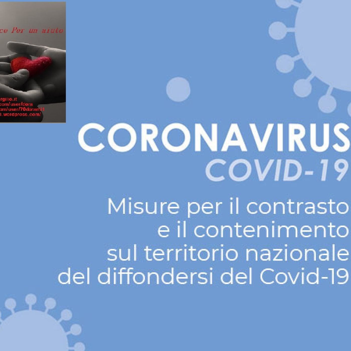 CORONAVIRUS SPOT Prevenzione - Radio UNA VOCE PER UN AIUTO episode artwork