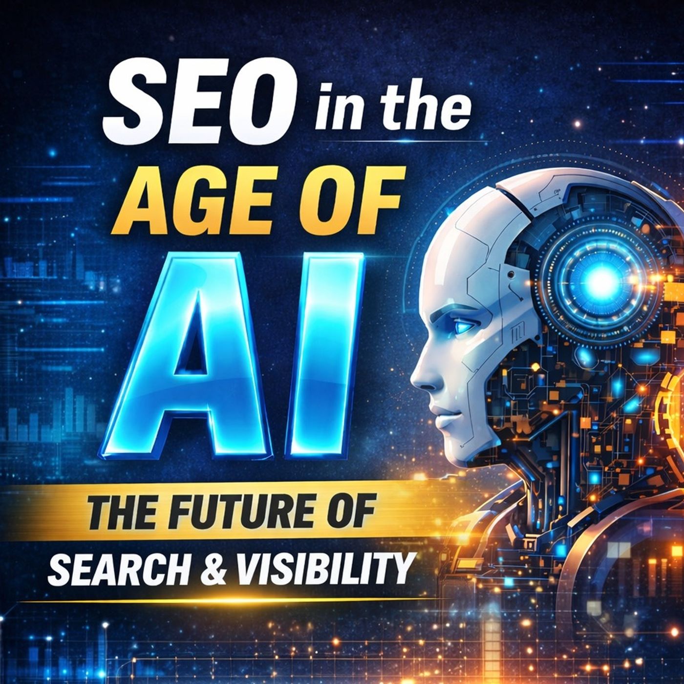 SEO in the Age of AI: The Future of Sear cover art