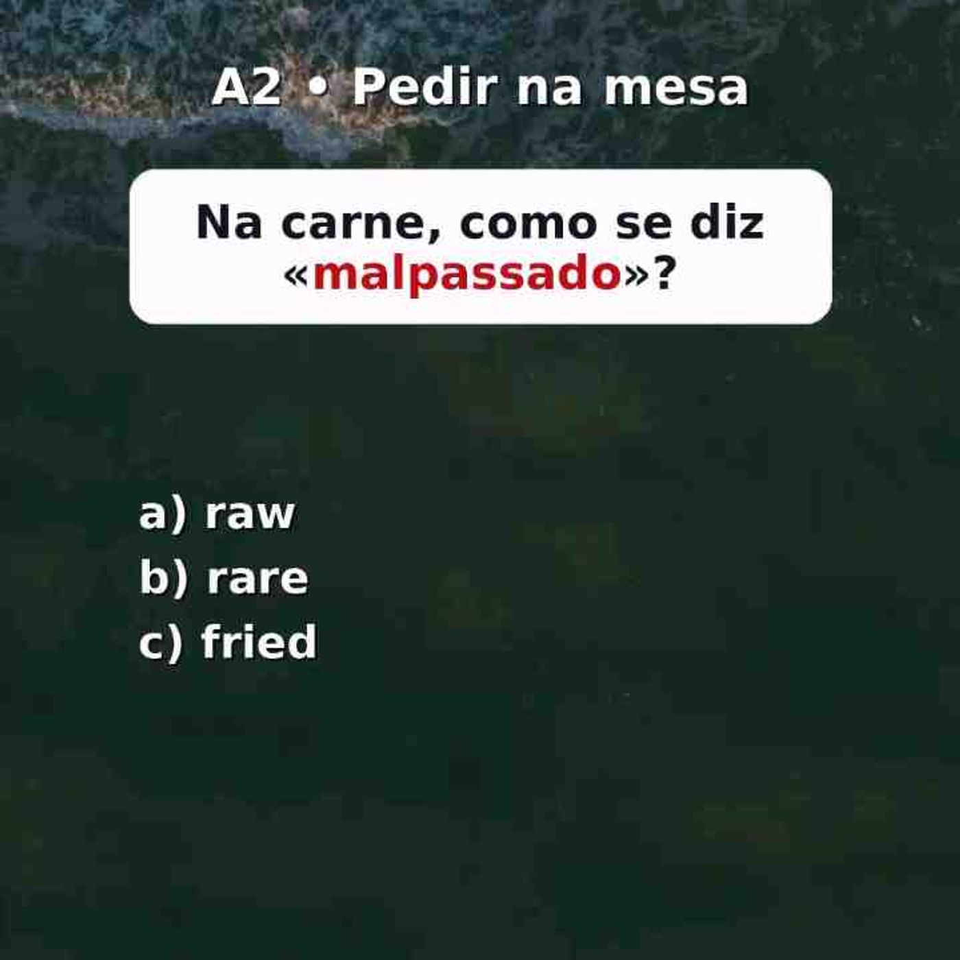 Inglês útil para uma situação real_ pedir na mesa.