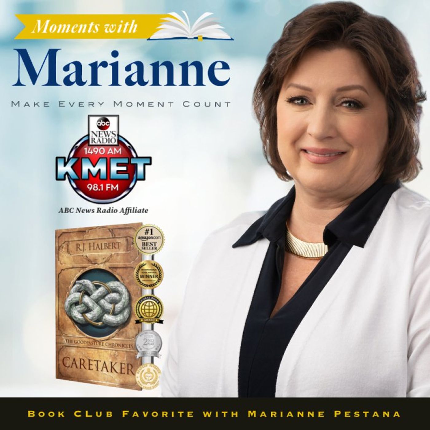 Book Club Favorite Caretaker by R.J. Halbert with Marianne Pestana