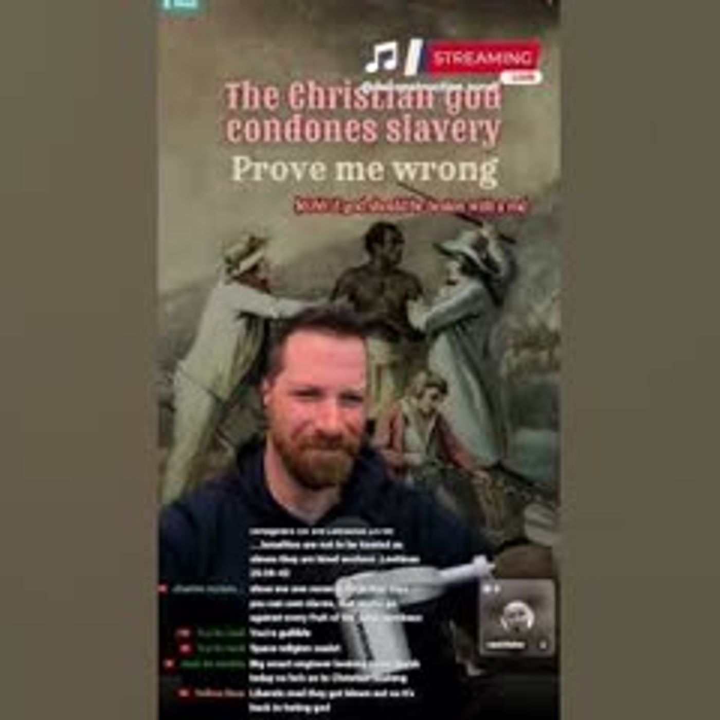 Caller KNOWS the Bible doesn't condone slavery...... Just can't figure out how 😂 episode artwork