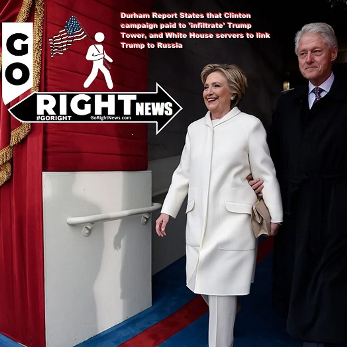 Durham Report States that Clinton campaign paid to 'infiltrate' Trump Tower, and White House servers to link Trump to Russia