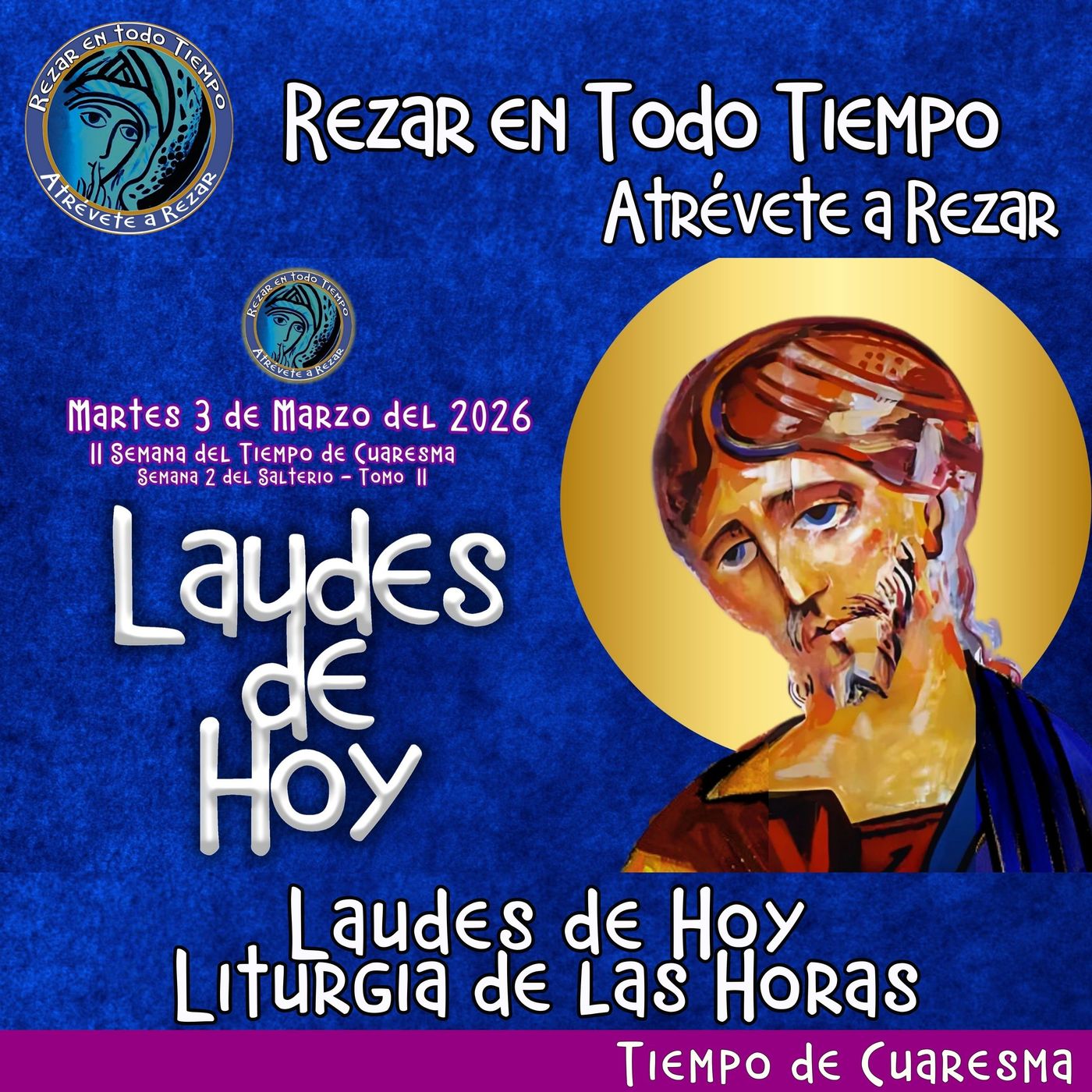 Laudes del dia de hoy. LAUDES DEL DIA DE HOY Martes 3 de Marzo 2026 ✟ Liturgia de las Horas ✟ CAMINO NEOCATECUMENAL. episode artwork