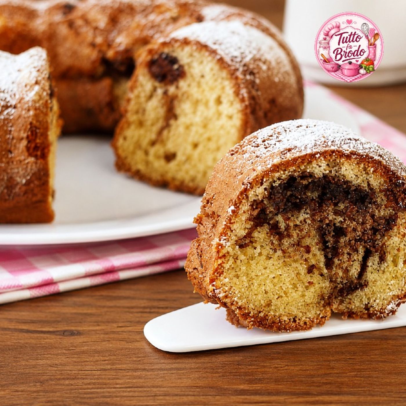 Ciambella Variegata alla Nutella con Yogurt: Alta e Golosissima episode artwork