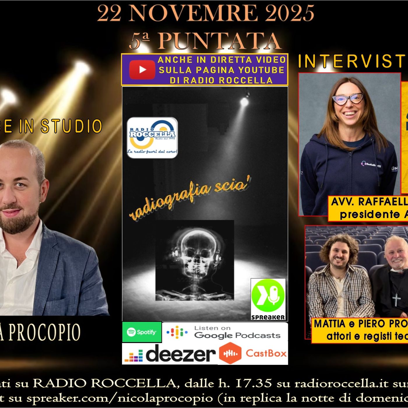Radiografia Scio' - N.05 del 22-11-2025 episode artwork