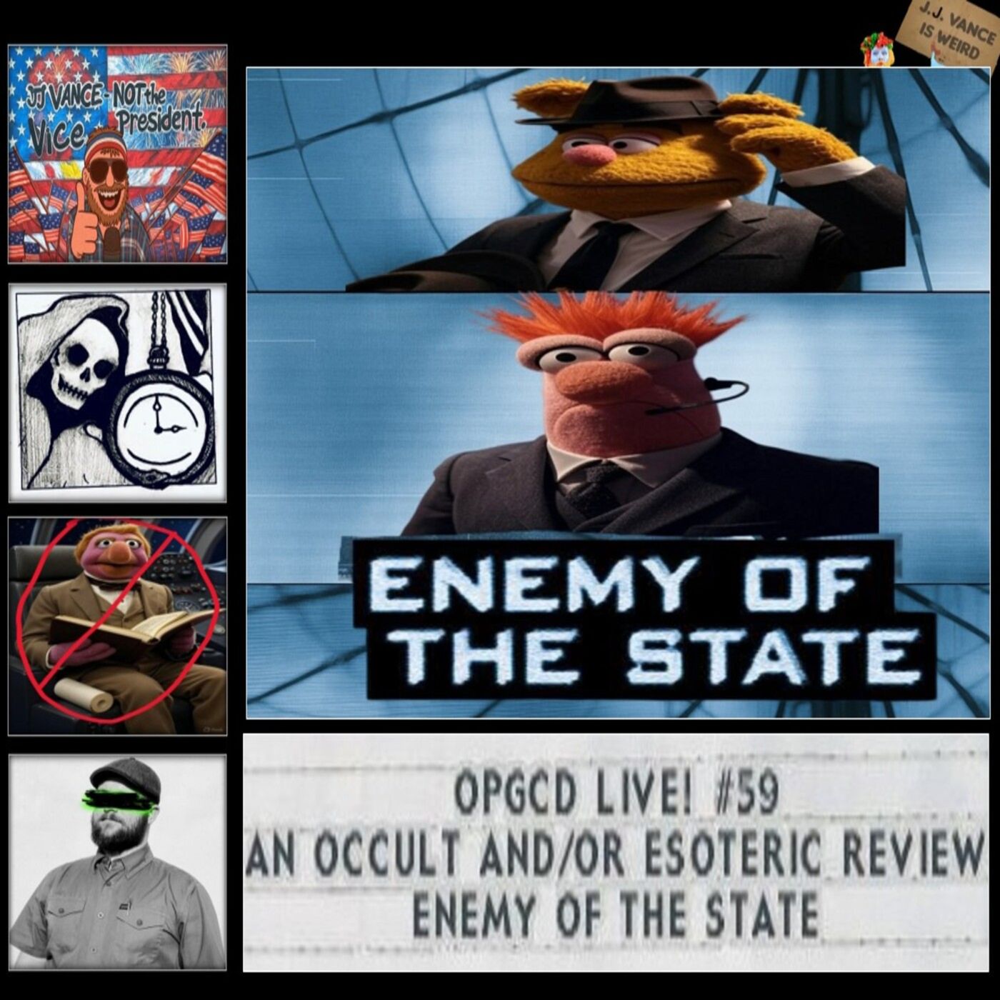 OpGCD Live! #59 - An Occult and/or Esoteric Review of "Enemy of the State"