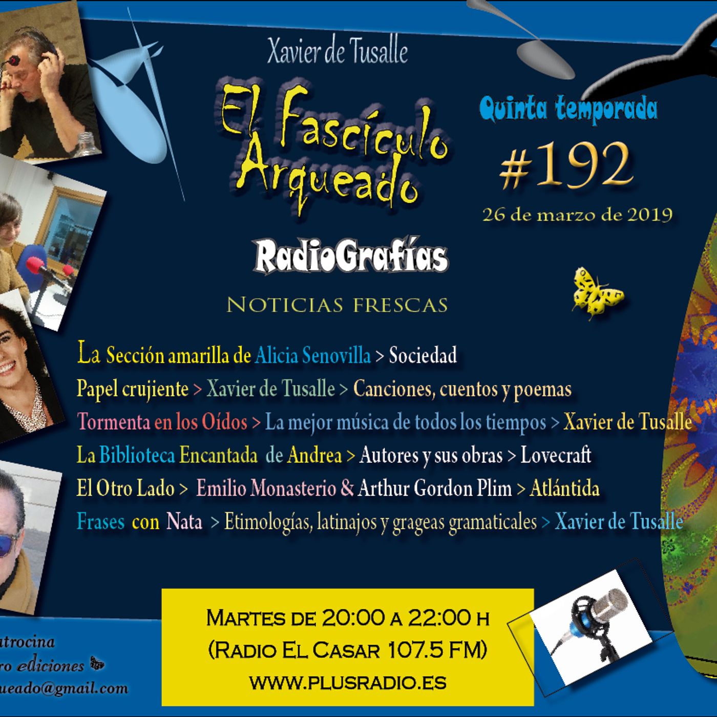 El Fascículo Arqueado - Radio & podcasting - Xavier de Tusalle