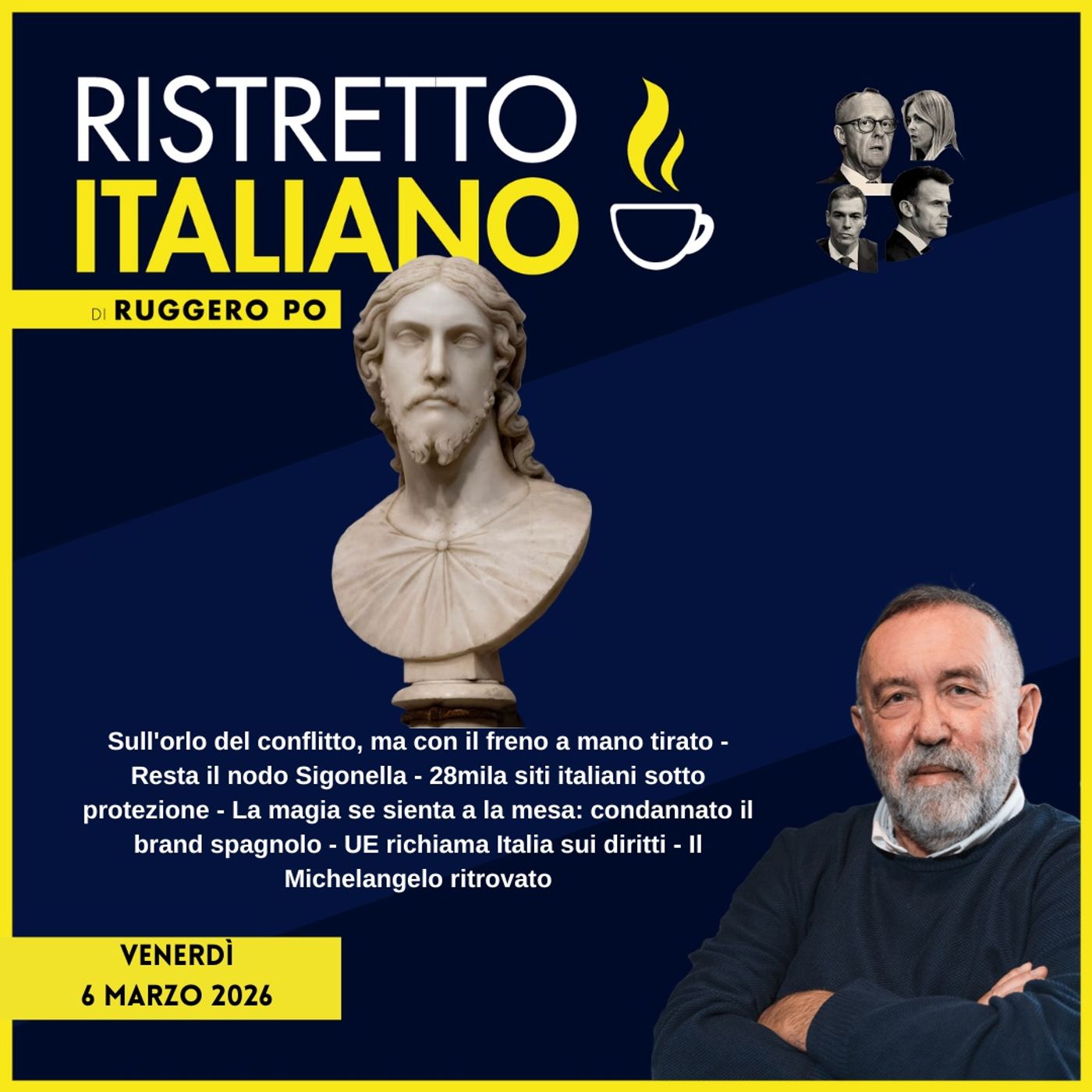 Ristretto Italiano - 6 marzo 2026 episode artwork