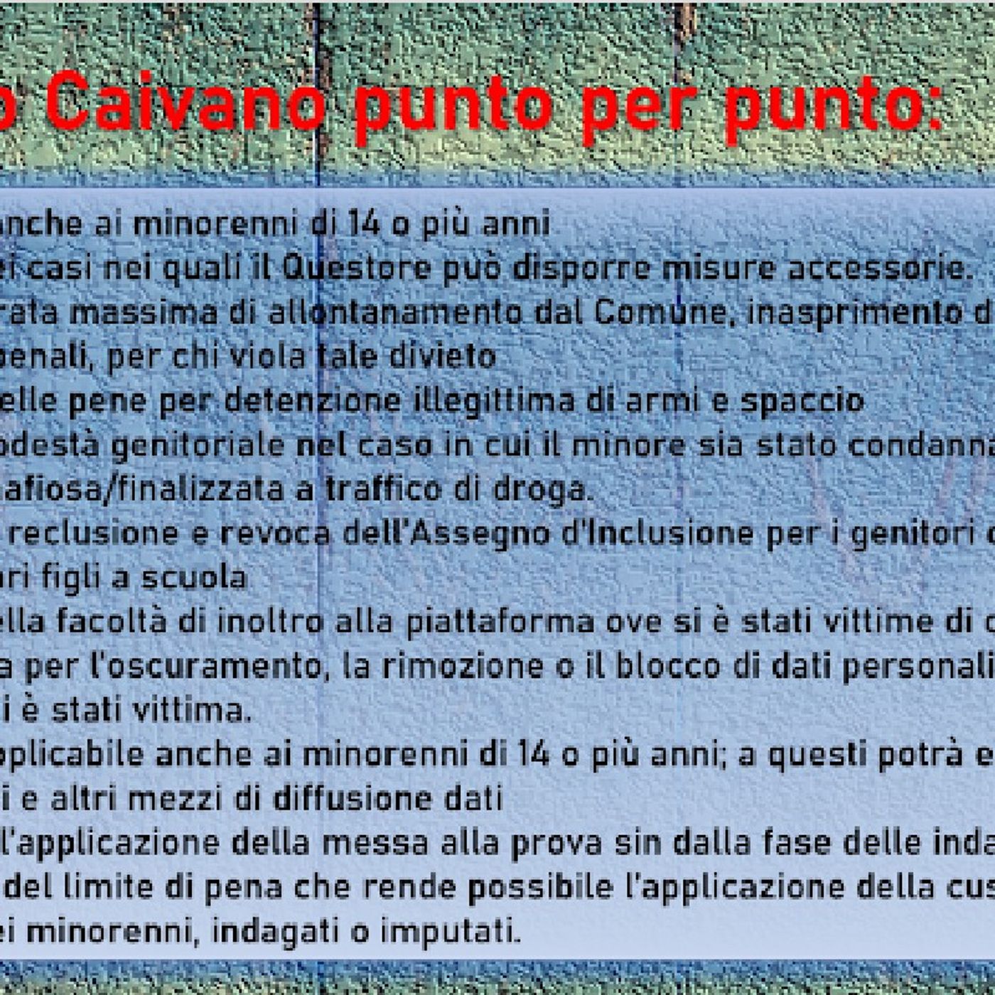 Le terribili cronache di Caivano scuotono la politica italiana: l'approfondimento episode artwork