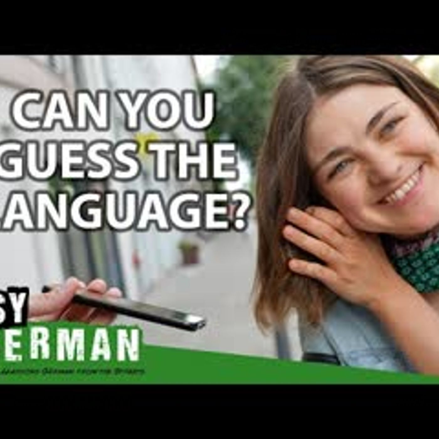 Germans Try To Guess The Language   Easy German 418