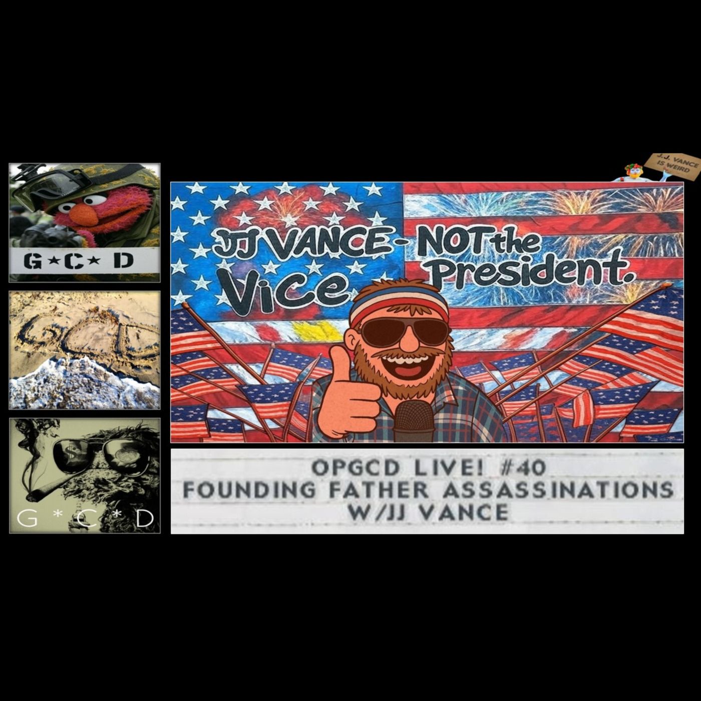 OpGCD Live! _40 - Founding Father Assassinations & other Society of the Cincinnati Conspiracies!