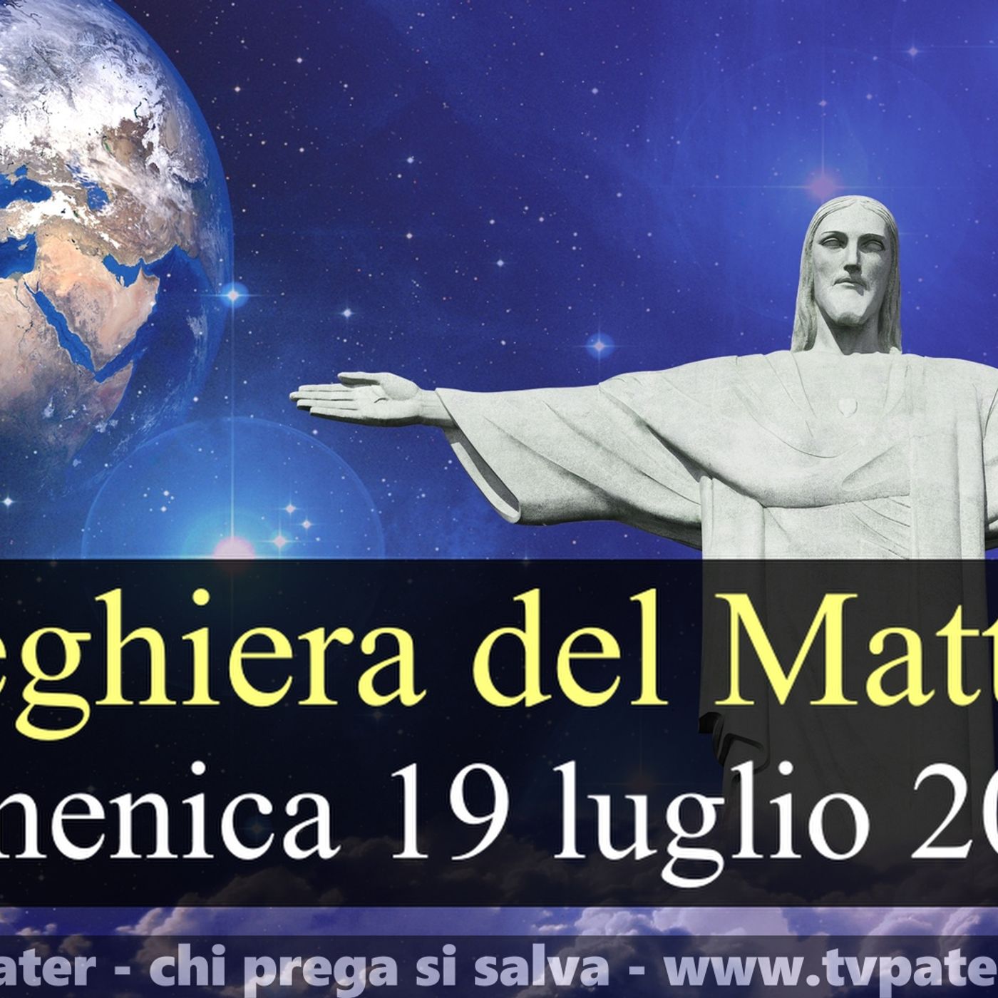Preghiera del Mattino DOMENICA 19 LUGLIO 2026 ❤️ Lodi Mattutine - XVI Domenica T.O. episode artwork