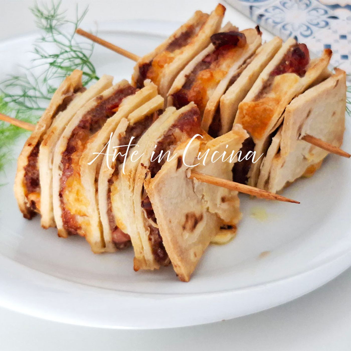 SPIEDINI di KEBAB in friggitrice ad aria