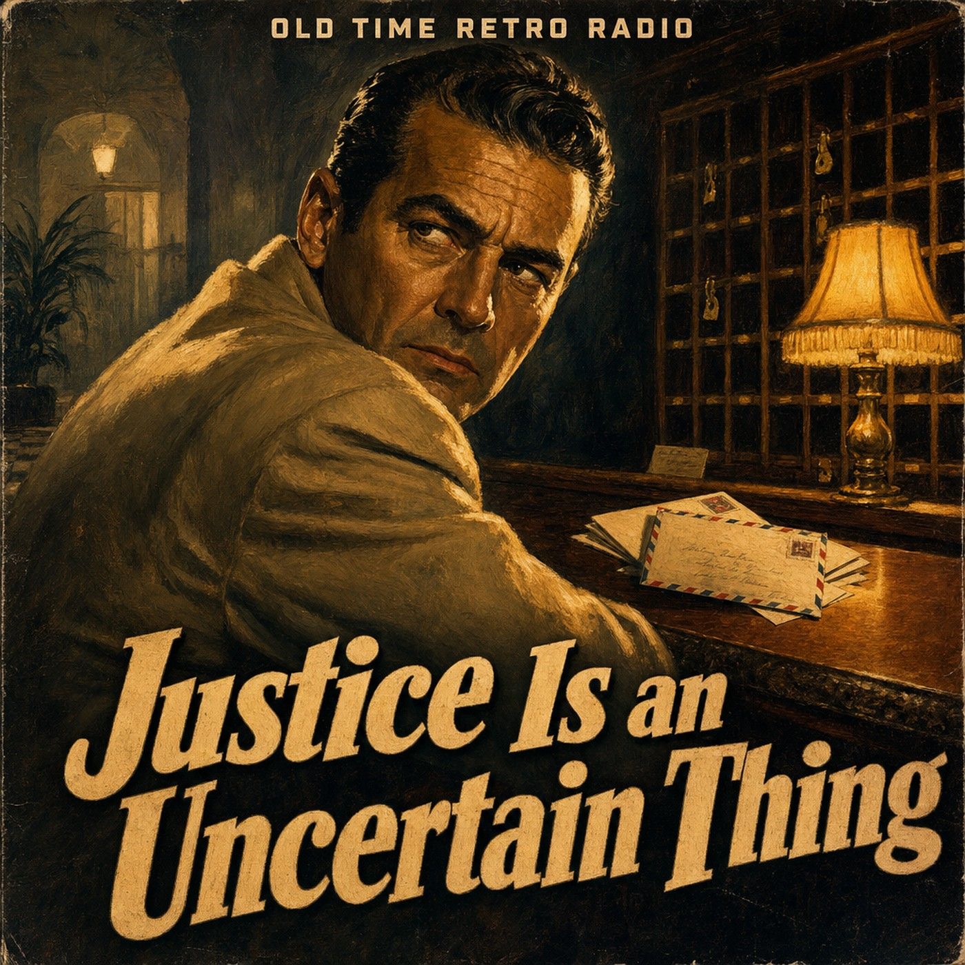 Theater Five - "Justice Is an Uncertain Thing" (Old Time Radio, 1964) episode artwork