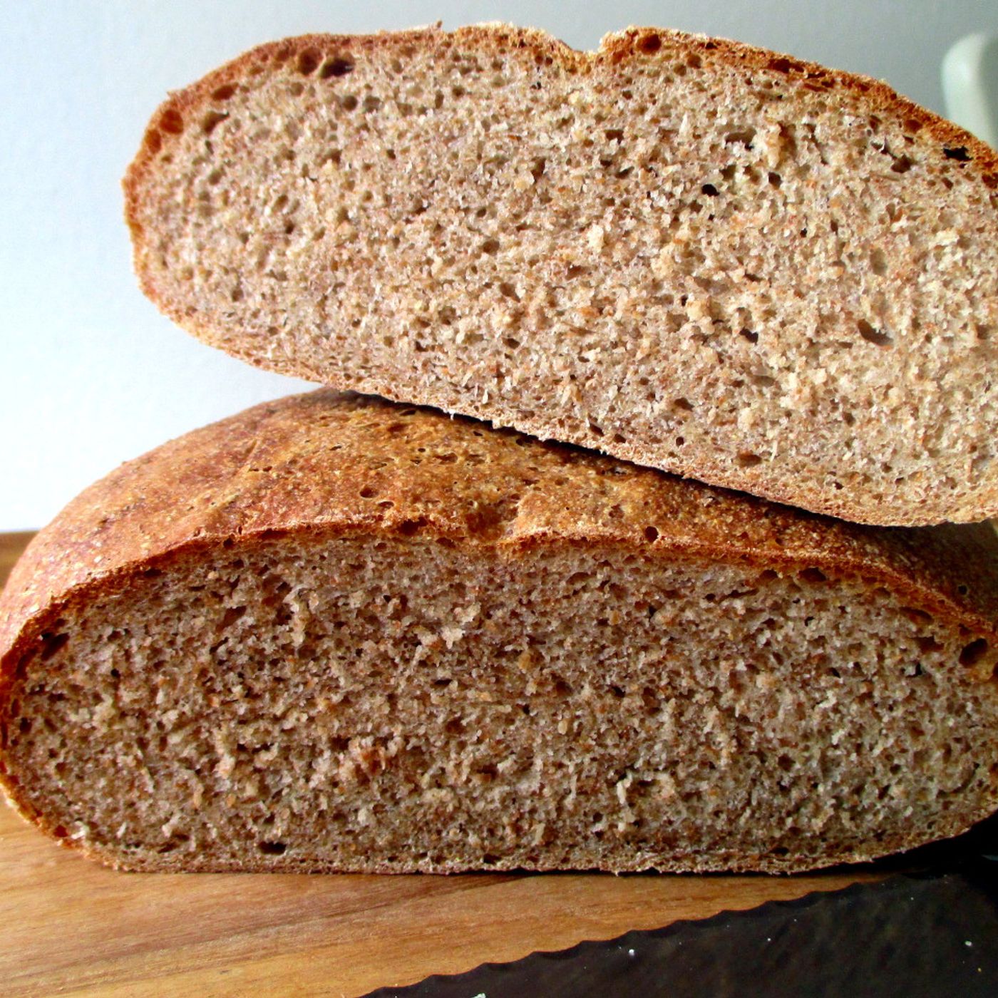 Pane integrale nella friggitrice ad aria