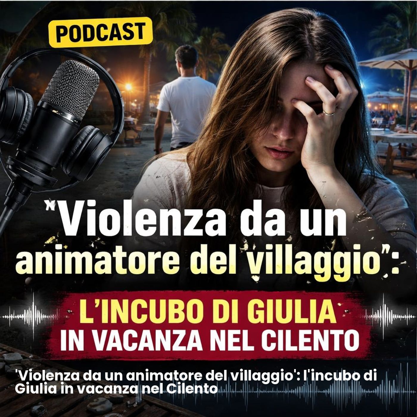 'Violenza da un animatore del villaggio': l'incubo di Giulia in vacanza nel Cilento episode artwork