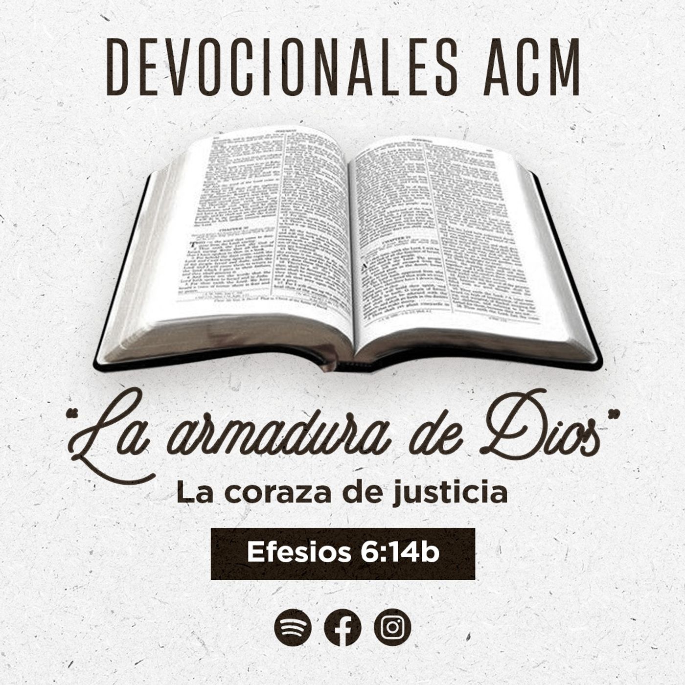 La armadura de Dios | La coraza de justicia | Efesios 6:14b episode artwork