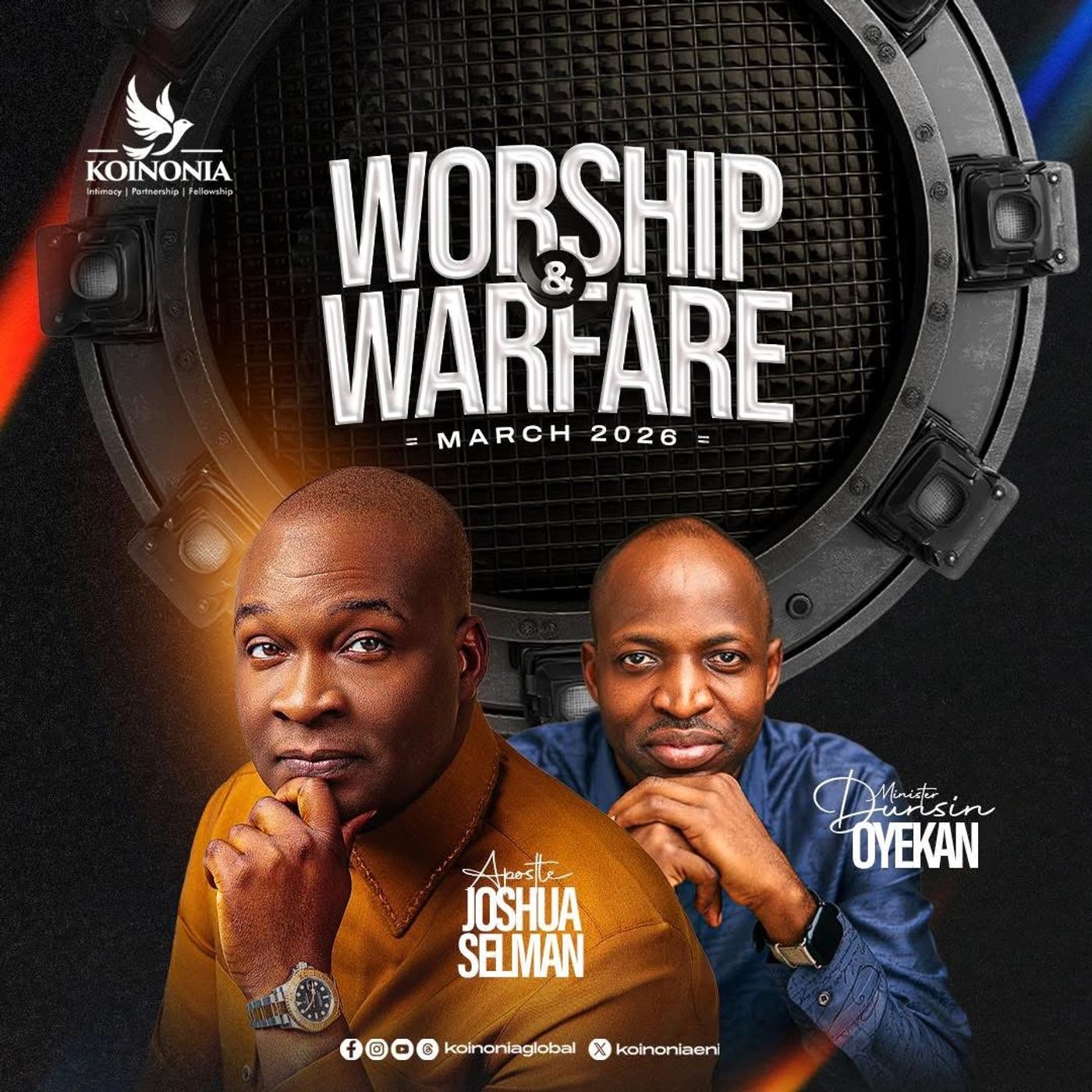 WORSHIP AND WARFARE SERVICE MARCH 2026