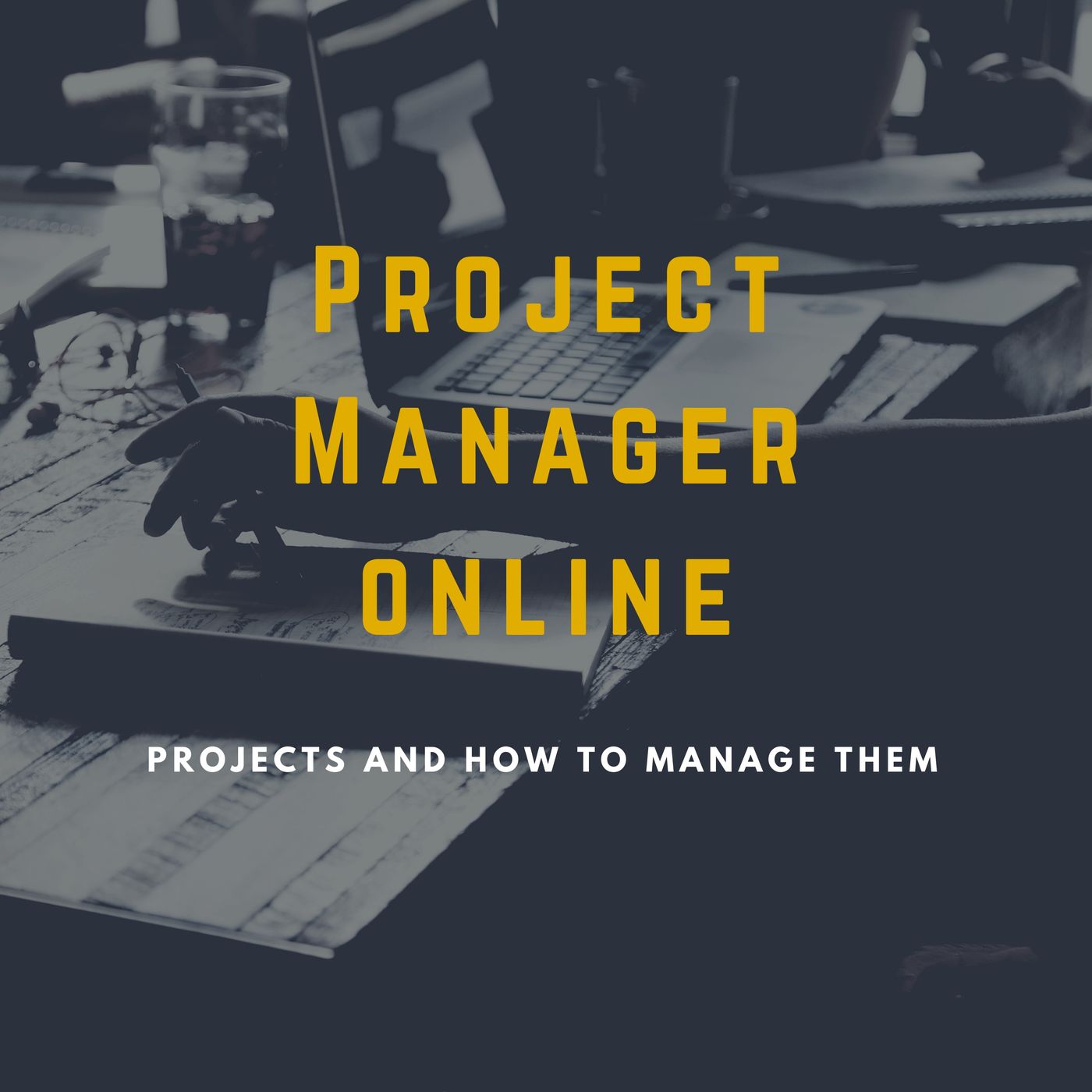 Project management cover art