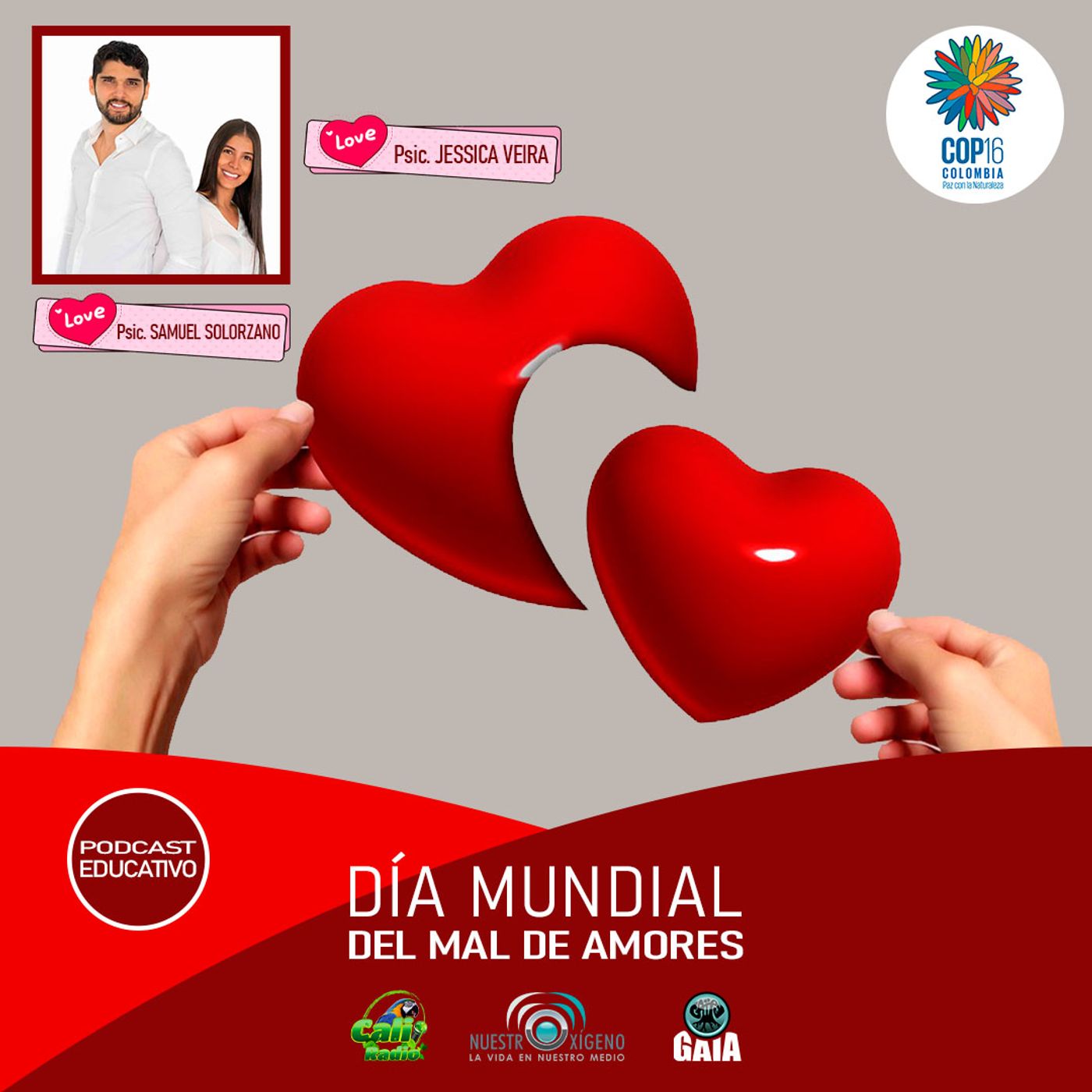 NUESTRO OXÍGENO Día mundial del mal de amores - Psic. Vanessa Veira - Psic. Samuel Solorzano episode artwork
