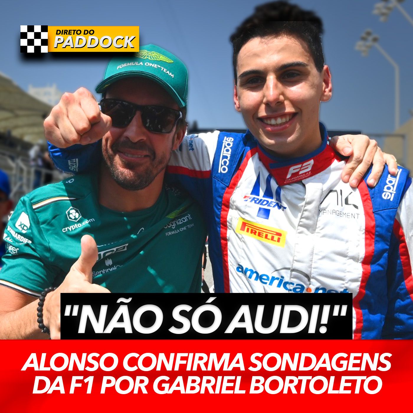 "Não só a Audi": Alonso confirma conversas por Bortoleto na F1 e se vê melhor que Verstappen! episode artwork
