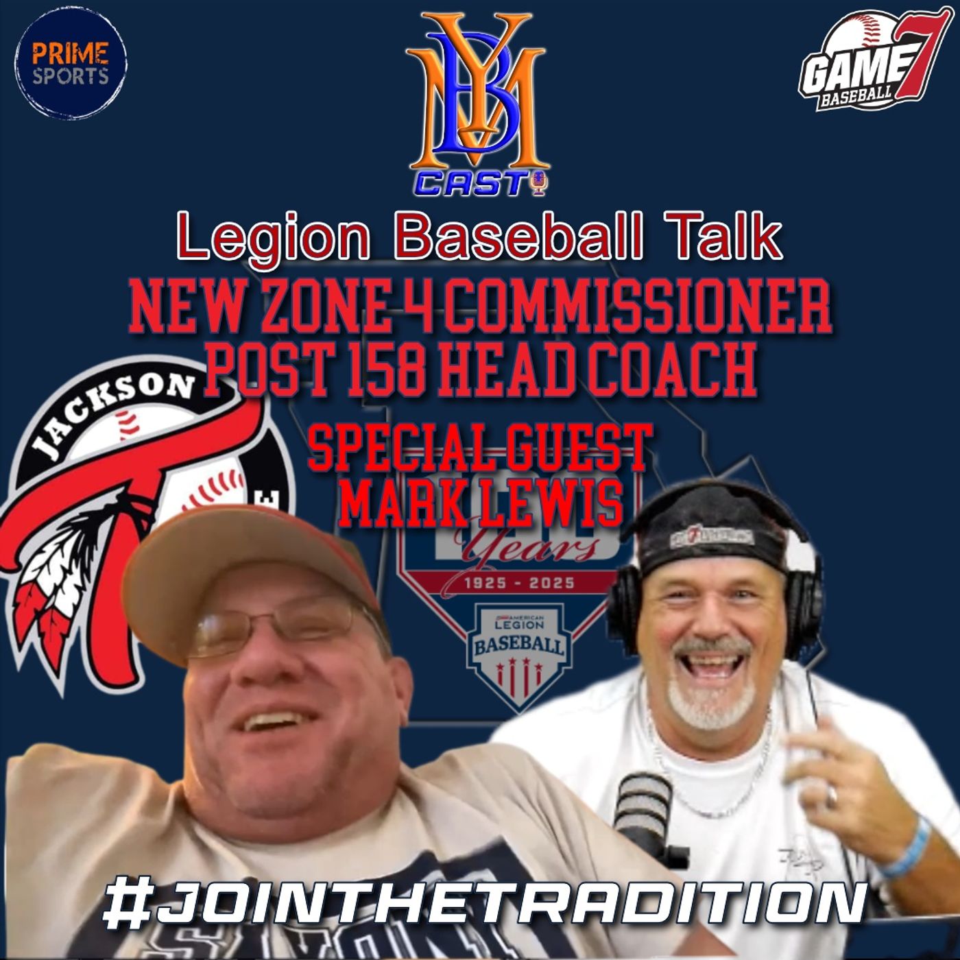 Legion Baseball Talk | New Zone 4 Commissioner Mark Lewis | YBMcast episode artwork