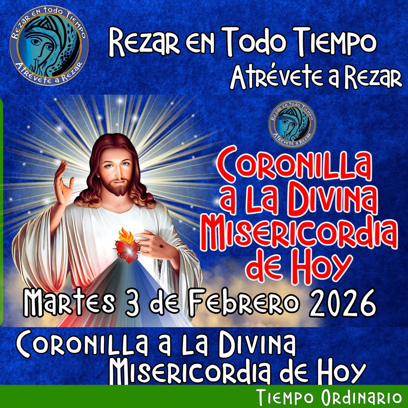 Coronilla a la Divina Misericordia de Hoy Martes 3 de Febrero 2026. 🙏       #coronillaaladivinamisericordia episode artwork