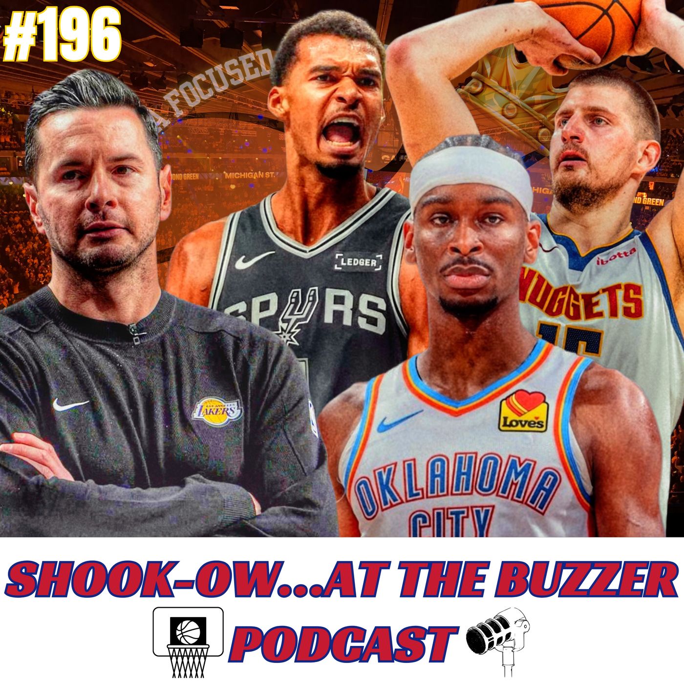 OKC Biggest Threat Out West: SAS or DEN or Someone Else? | JJ Redick Criticizes Lakers Effort episode artwork