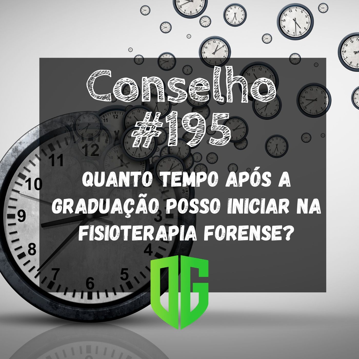 Conselho #195 - Quanto tempo após a graduação posso iniciar na Fisioterapia Forense? episode artwork