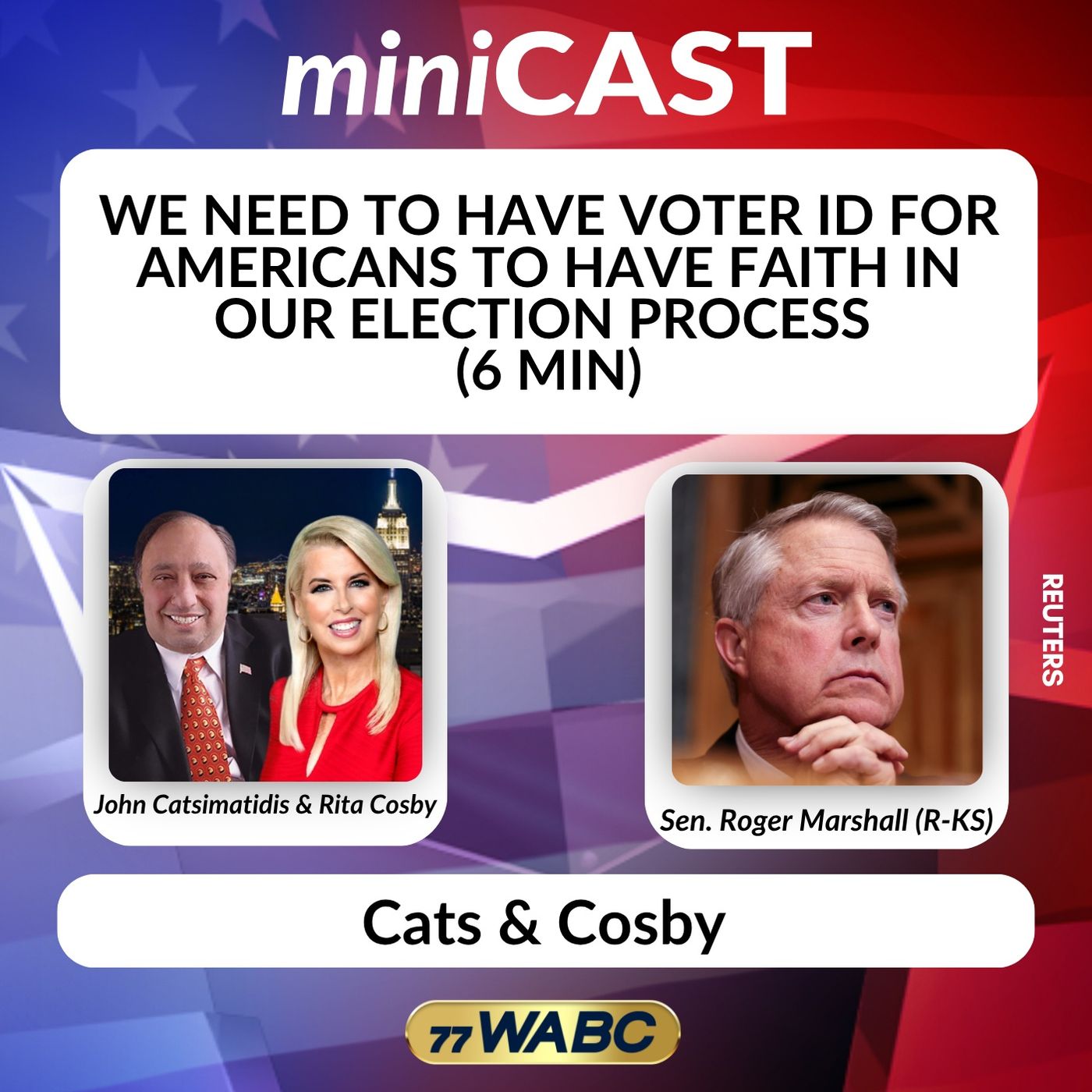 Sen. Roger Marshall: We Need to Have Voter ID for Americans to Have Faith in Our Election Process (6 min)