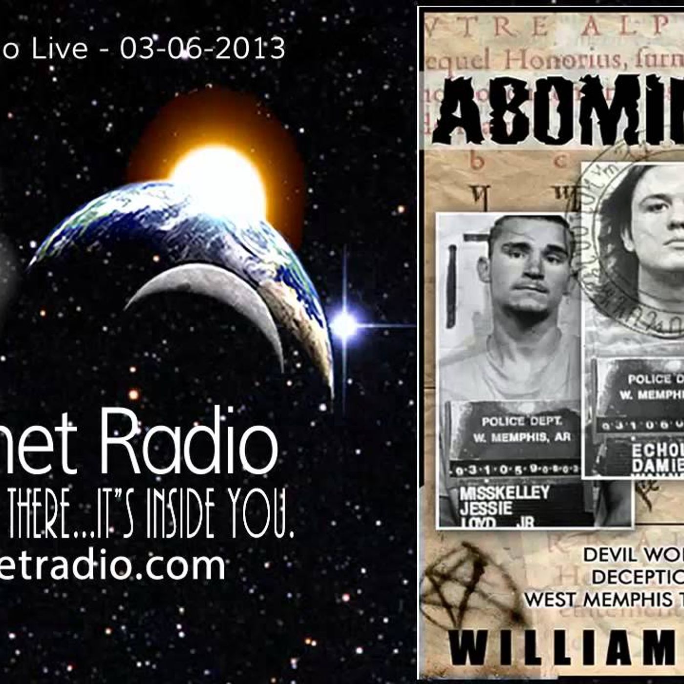 Abomination-West Memphis Three Satanic Murder Travesty on OffPlanet Radio with Randy Maughans. (2013)