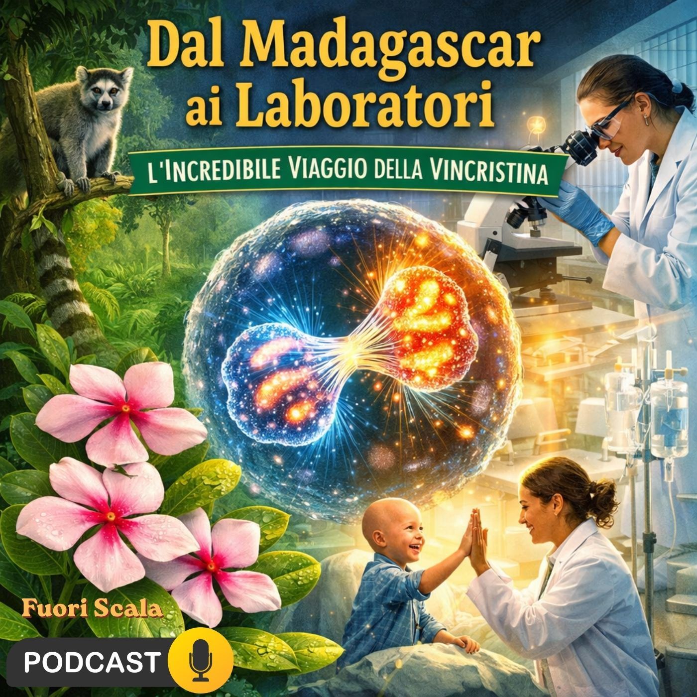 Fuori Scala #32 🌿“Dal Madagascar ai Laboratori - L’Incredibile Viaggio della Vincristina” episode artwork