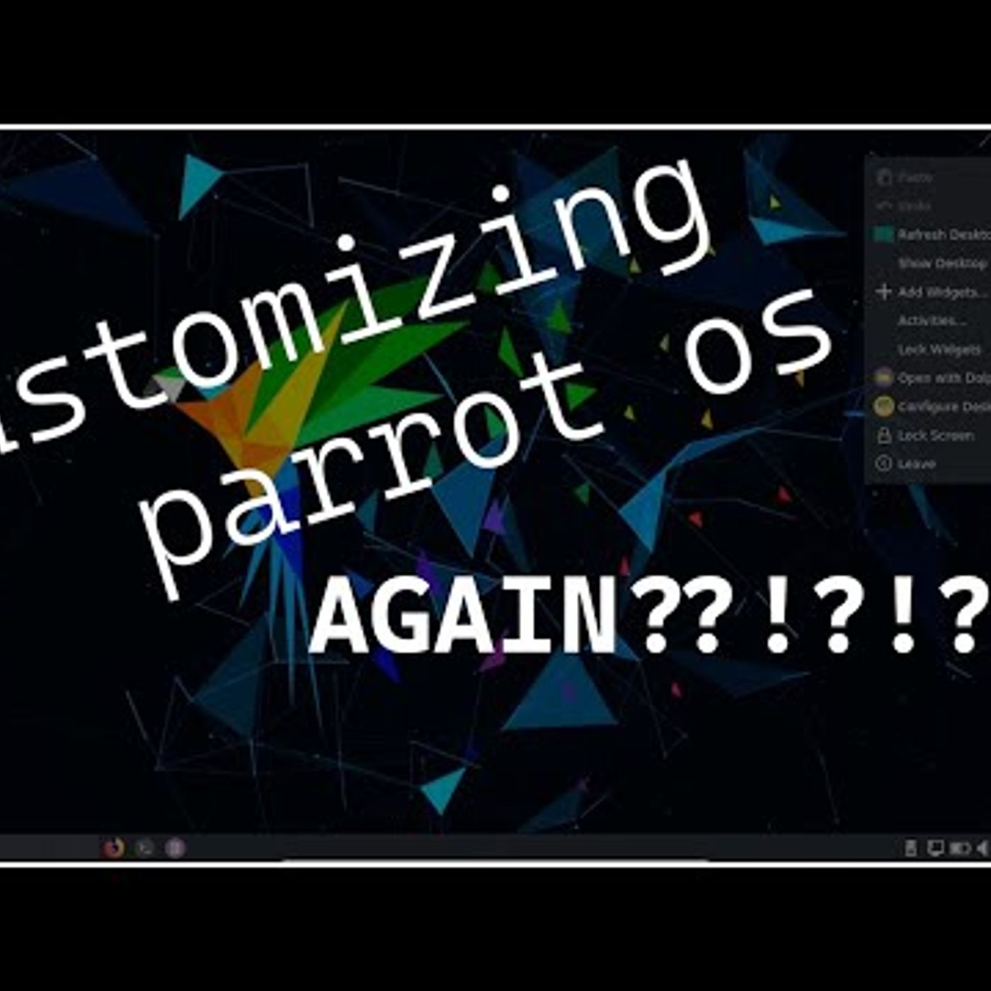 Customizing ParrotOS Again!? episode artwork
