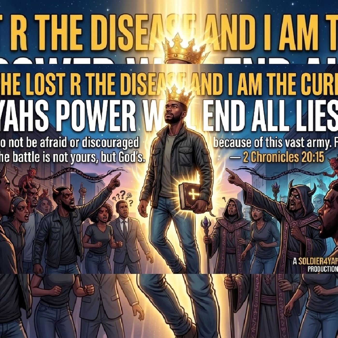 IM HERE ON A MISSION FOR YAHWEH! U R THE DISEASE AND IM THE CURE! episode artwork