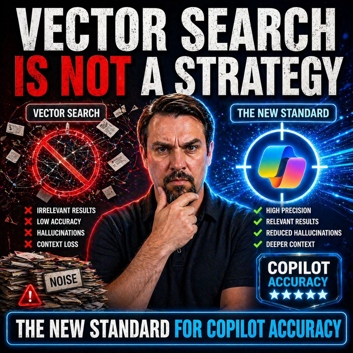 Vector Search Is Not a Strategy: The New Standard for Copilot Accuracy