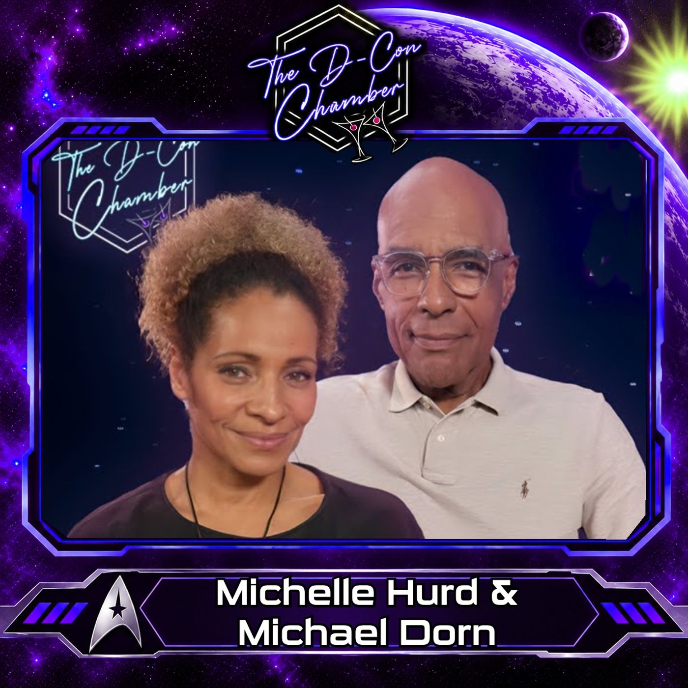 Michelle Hurd & Michael Dorn