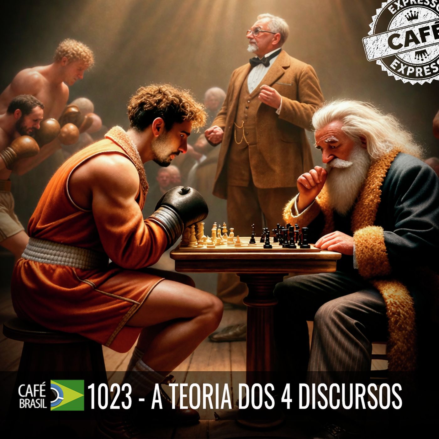 Cafe Brasil 1023 - A teoria dos quatro discursos episode artwork