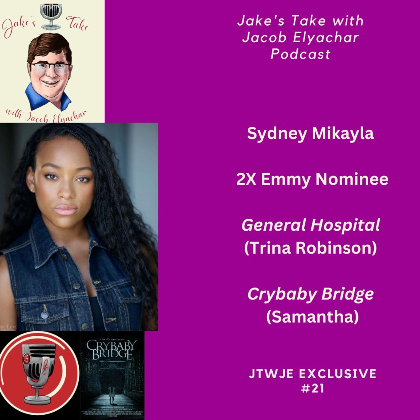 Sydney Mikayla TALKS ‘Crybaby Bridge’ & ‘General Hospital’| JTWJE Exclusive 21
