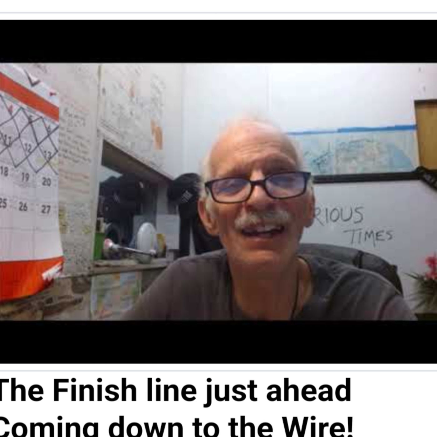 The Finish line just ahead Coming down to the Wire episode artwork