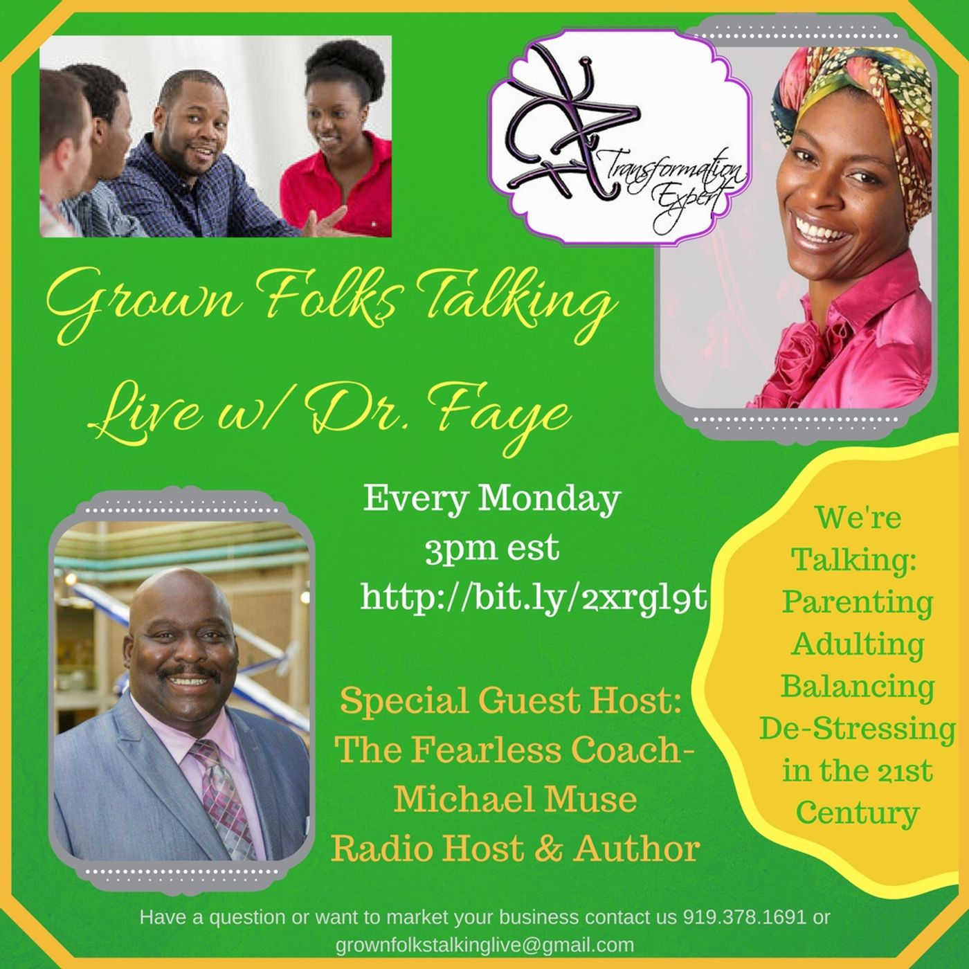 Grown Folks Talking Live w/Dr. Faye