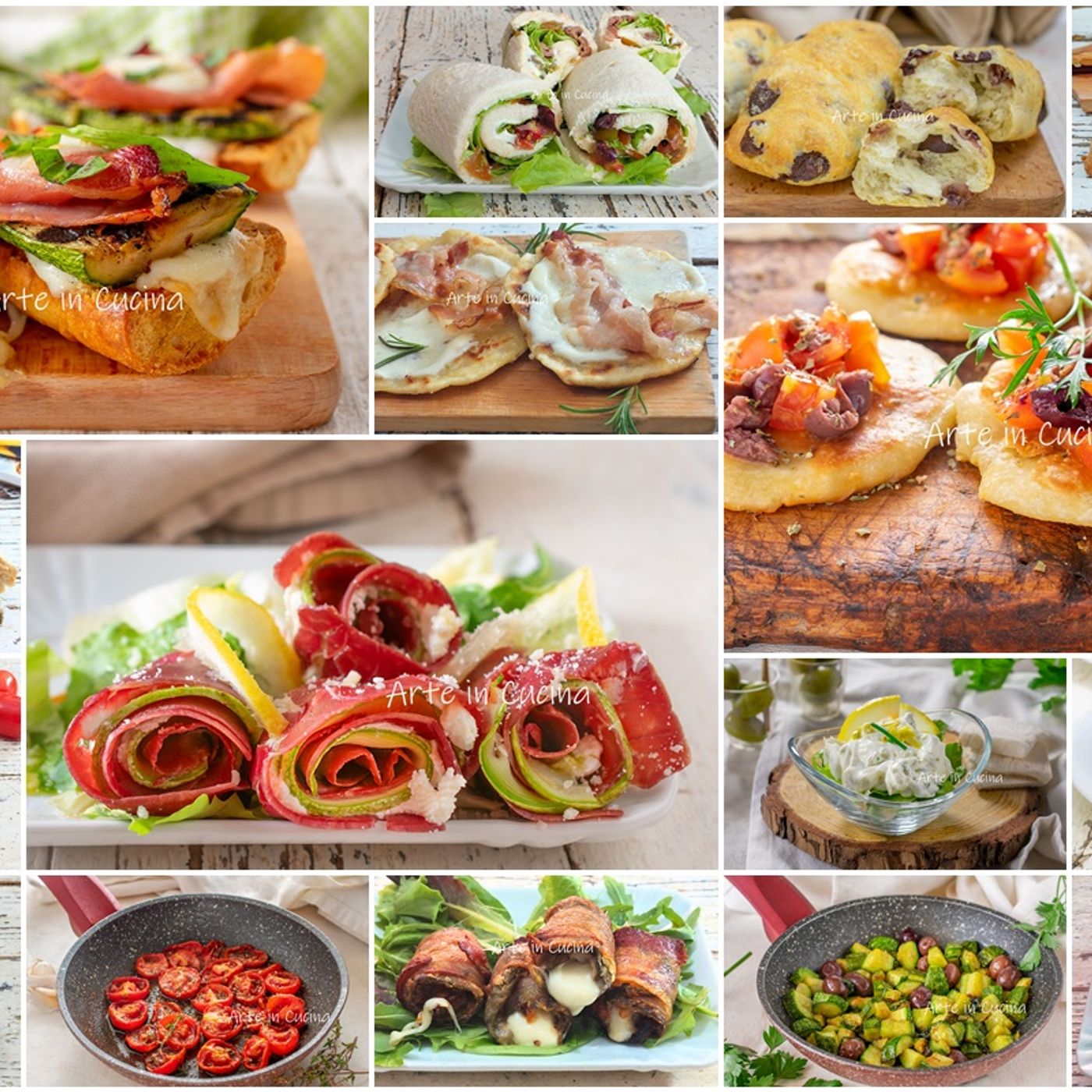 ANTIPASTI per STUPIRE a FERRAGOSTO