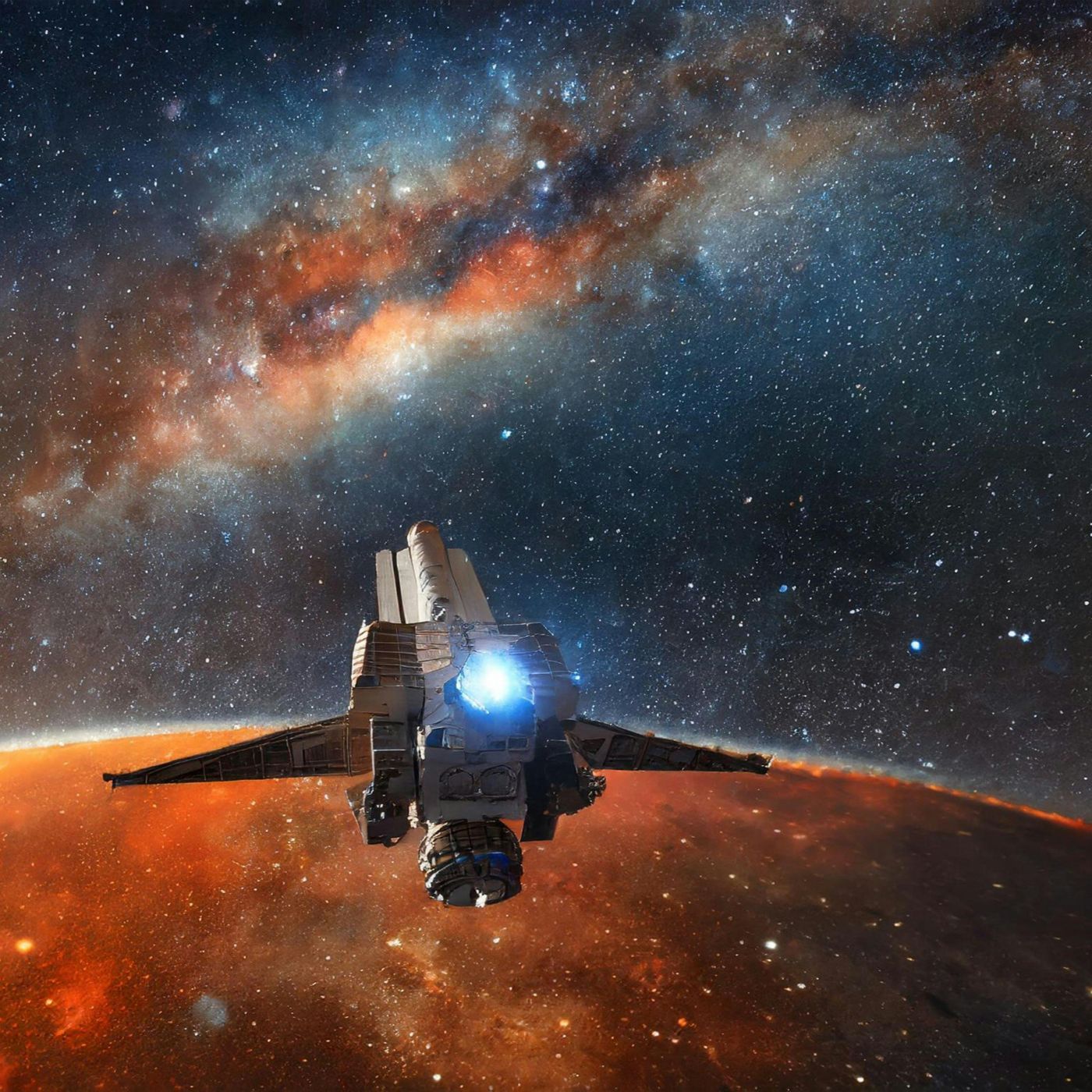 Night Flight to Mars | Deep Sleep Space Cruise episode artwork