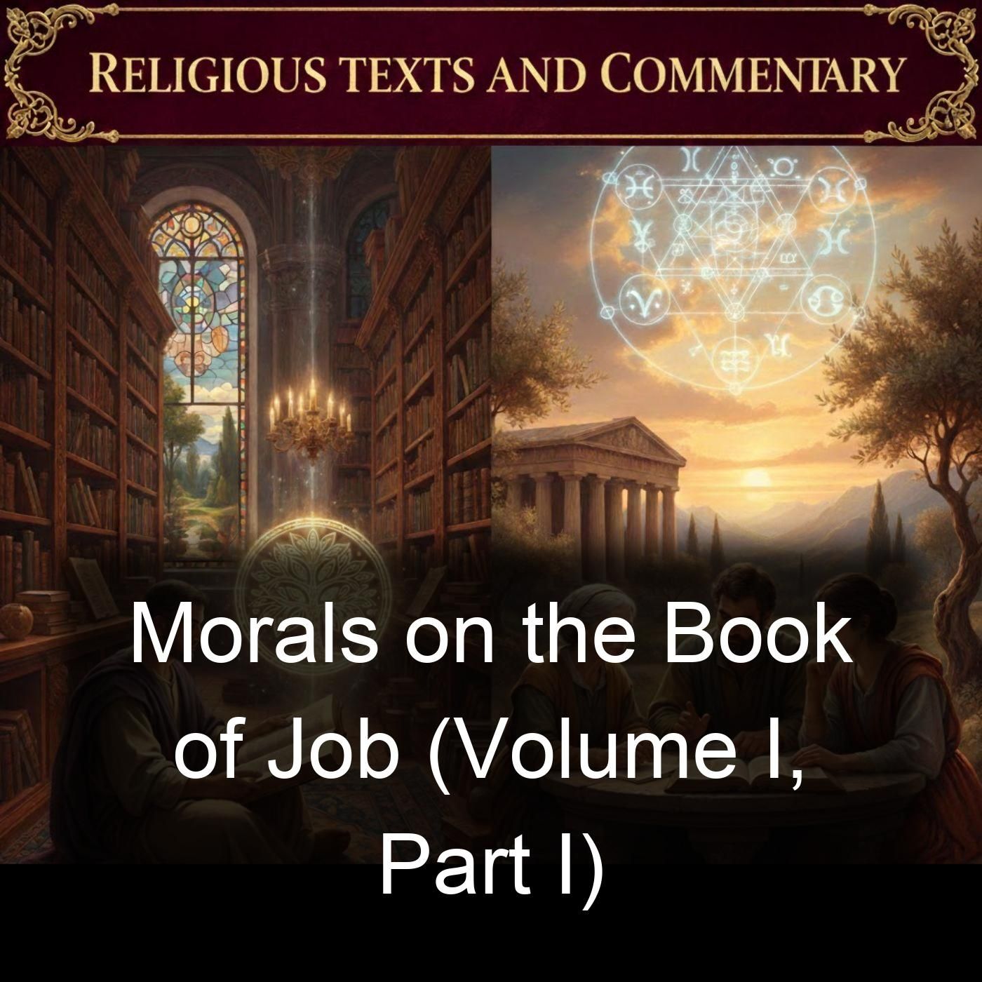 Morals on the Book of Job (Volume I, Part I) cover art