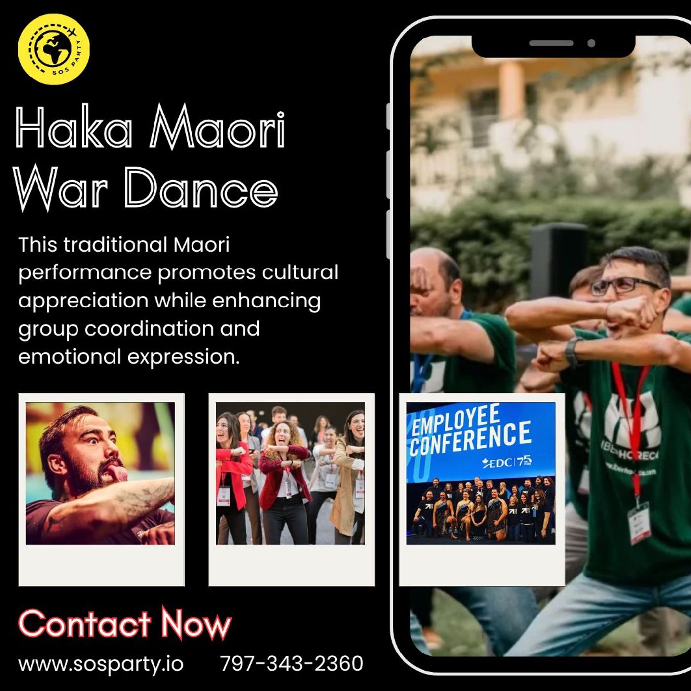 Haka Maori War Dance Team Building Activity