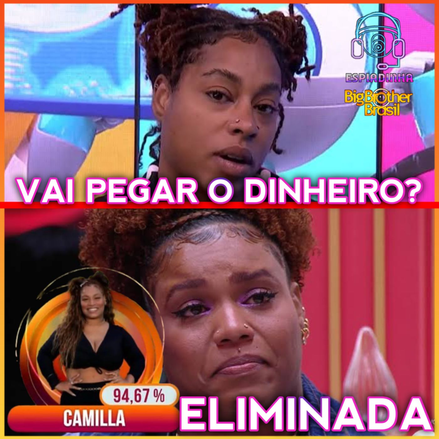 Camilla é ELIMINADA com REJEIÇÃO + Thamiris vai pegar o dinheiro da Dinâmica? | BBB 25